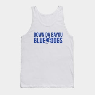 Down Da Bayou Blue Dogs Tank Top